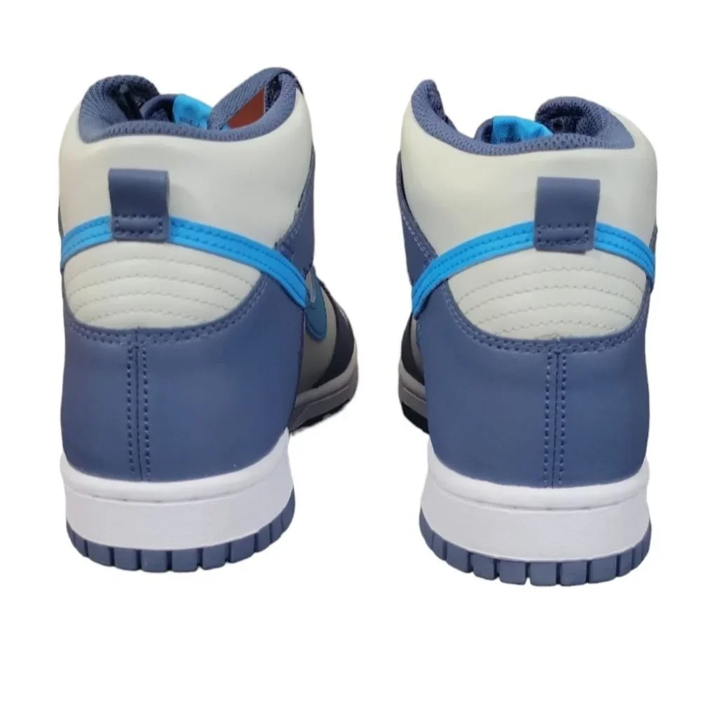 Nike Dunk High Light Bone Diffused Blue (GS)  - Big Kids - Picture 5 of 8